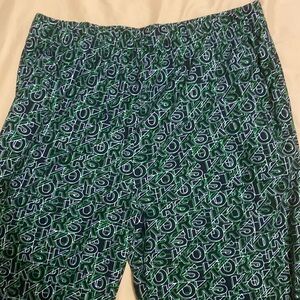 Micheal Kors green and black pj’s, size (medium)
